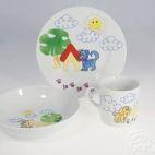 Zestaw naczyń dla dzieci - Pieski 3991 ROMA / MARGOT - zdjęcie