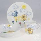 Zestaw naczyń dla dzieci - Kotki 3990 ROMA / MARGOT - zdjęcie