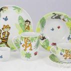 Zestaw naczyń dla dzieci Dżungla - NORA S-03204 - zdjęcie