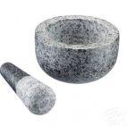 Granitowy moździerz z tłuczkiem (6960) - zdjęcie