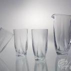 Komplet kryształowy Dzbanek + 6 szklanek - QUADRO (410880611) - zdjęcie