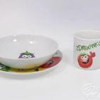 Zestaw naczyń dla dzieci - Warzywa 6452 ROMA / MARGOT - zdjęcie