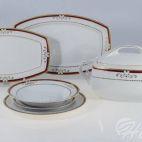 Serwis obiadowy dla 12 os./ 45 części - 8840 PUŁASKI - zdjęcie