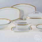 Serwis obiadowy dla 12 os./45 części - 8790 PUŁASKI Prezydencki - zdjęcie