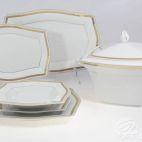 Serwis obiadowy dla 12 os./45 części - E400 LWÓW - zdjęcie