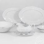 Serwis obiadowy bez wazy dla 12 os. / 44 części - C000 MARIA TERESA - zdjęcie