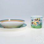 Zestaw naczyń dla dzieci - Samolocik 6621 ROMA / Margot - zdjęcie