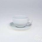 Filiżanka 0,25 l ze spodkiem - AMERYKA (LU38002A017) - zdjęcie