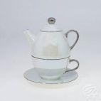 Zestaw do herbaty Tea For One - Ole / Lustry Perłowy - zdjęcie