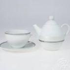 Zestaw do herbaty Tea For One - Ole / Luna Szara - zdjęcie