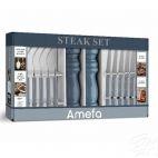 Zestaw Barbeque, 14 szt. - 7000 BBQ / Steak & Pizza - niebieski - zdjęcie