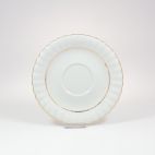 Filiżanka 0,40 l - B014 IWONA Złota linia + Spodek 16 cm / do filiżanki 0,4 l - B014 IWONA Złota linia - zdjęcie