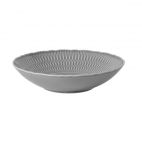Talerz płytki 26 cm - SOFIA / LB01 Szara + Talerz głęboki 22 cm - SOFIA / LB01 Szara + Talerz płytki 21 cm - SOFIA / LB01 Szara - zdjęcie
