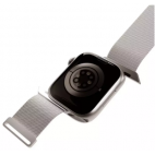 Pasek do Apple Watch 42/44/45mm Puro Milanese Magnetic Band titanium - zdjęcie