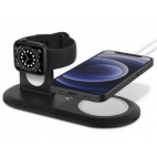 Stacja dokująca do Apple Watch oraz iPhone Spigen - czarna - zdjęcie