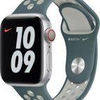 Pasek do Apple Watch 38/40/41 mm silikonowy Nike+ - Hasta/Light Silver - zdjęcie 