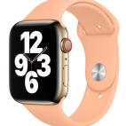 Apple Pasek 44 silikonowy w kolorze Cantaloupe - pomarańczowy - zdjęcie