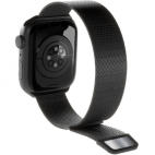 Pasek do Apple Watch 38/40/41mm Puro Milanese Magnetic Band - czarny - zdjęcie