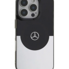 Etui do iPhone 16 Pro Mercedes BiColor MagSafe Black Silver - zdjęcie