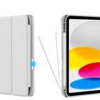 Etui do iPad 10,9 10 gen. Tech-Protect SmartCase Magnetic - szary - zdjęcie 