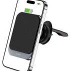 Uchwyt samochodowy Tech-Protect MM15W-V2 dashboard car mount 15W - czarny - zdjęcie