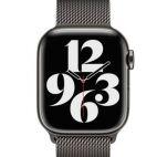 Branzoleta mediolańska Apple ze stali nierdzewnej do Apple Watch 42/44/45/49 mm - grafitowa - zdjęcie 