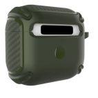 Etui do Airpods 3 - JINYA Carbon Fiber - zielone - zdjęcie
