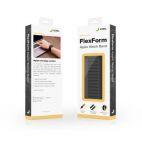 Pasek do Apple Watch 38/40/41 mm JCPAL FlexForm - Czarny/Pomarańczowy - zdjęcie