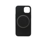 Etui do iPhone 13 eSTUFF Silicone Magsafe - czarne - zdjęcie