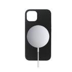 Etui do iPhone 13 eSTUFF Silicone Magsafe - czarne - zdjęcie