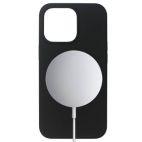 Etui do iPhone 13 Pro Max eSTUFF Silicone Magsafe - czarne - zdjęcie