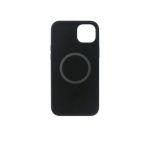 Etui do iPhone 14 Plus eSTUFF Magnetic Silicone - czarne - zdjęcie