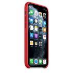 Etui do iPhone 11 Pro Apple Silicone Case - czerwone - zdjęcie