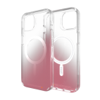 Etui iPhone 13 gear4 Milan Snap - Przeźroczysty/Różowy - zdjęcie 