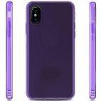 Etui do iPhone X/Xs Zizo TPU Cover - fioletowe - zdjęcie