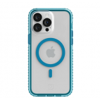 Etui do iPhone 14 Pro Max Incipio Grip MagSafe - Przeźźroczysty/Niebieski - zdjęcie 