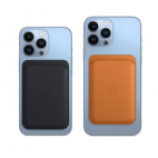 Apple skórzany portfel z MagSafe - złocisty brąz - zdjęcie