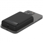 Powerbank Belkin Magnetic Wireless 5000mah MagSafe + Stand - czarny - zdjęcie
