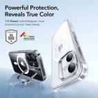 Etui do iPhone 17 ESR Classic Hybrid Kickstand MagSafe Clear - zdjęcie