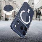Etui do iPhone 17 Pro Tech-Protect Flexair MagSafe glitter - przezroczyste - zdjęcie