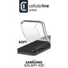 Cellularline Soft - Etui Samsung Galaxy A25 5G (przezroczysty) - zdjęcie 