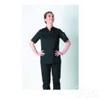 UNERA, bluza czarna, krótki rękaw, roz. XL (U-UN-BTS-XL) - zdjęcie 
