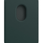 Apple skórzany portfel z MagSafe FindMy - zielony - zdjęcie 