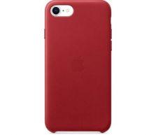 Etui do iPhone SE 2020 Apple Leather Case - czerwone
