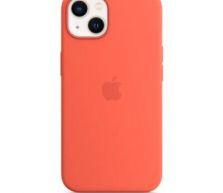 Etui do iPhone 13 Apple Silicone Case z MagSafe - nektarynka