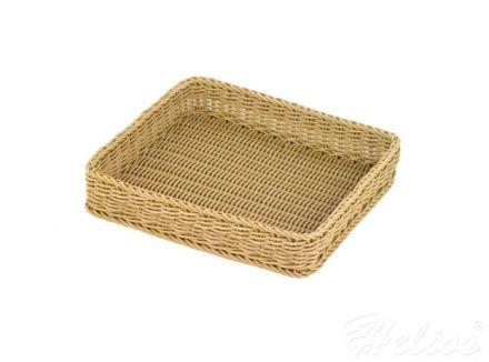 Koszyk poliratanowy GN 1/2 jasny beż (T-2083-301) - zdjęcie główne