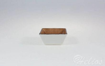 Salaterka kwadratowa 8,5 cm - 6591A Classic (brązowy) - zdjęcie główne