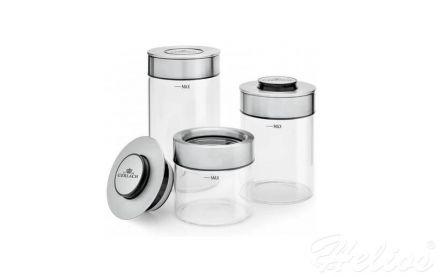 Zestaw 3 pojemników na żywność / stal. pokr. - AMBIENTE (983M) - zdjęcie główne