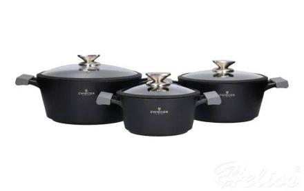 Komplet garnków / 6 elementów WHITE STONE - zdjęcie główne