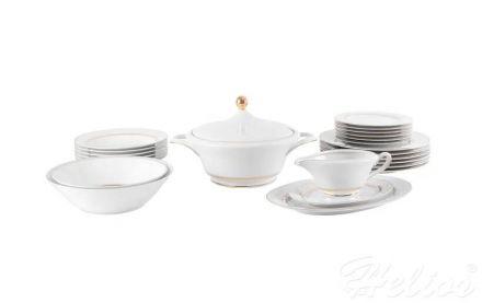 Zestaw obiadowy dla 6 os./ 25 części - G667 MARGARET Złota Linia - zdjęcie główne